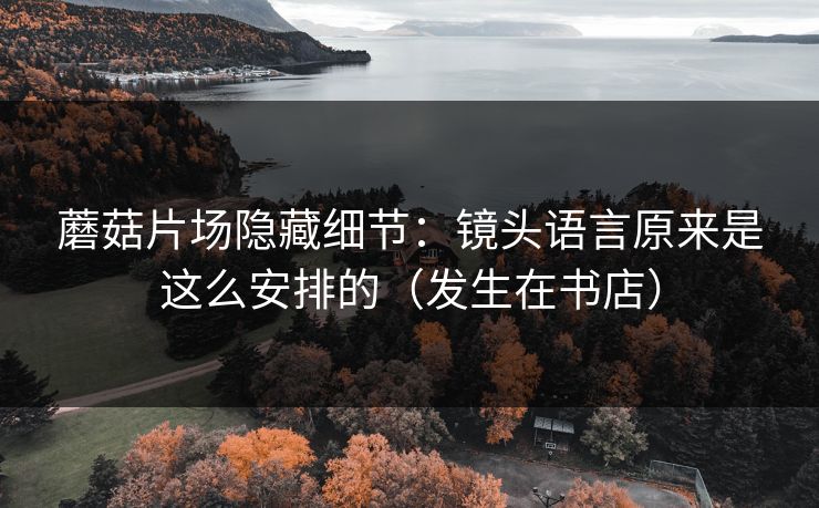 蘑菇片场隐藏细节:镜头语言原来是这么安排的(发生在书店) 蘑菇片场隐藏细节:镜头语言原来是这么安排的(发生在书店)